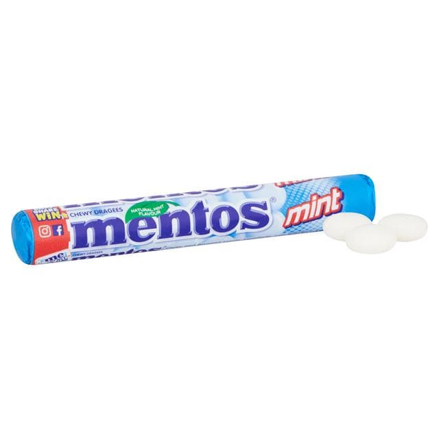Mentos Mint Chewy Dragees 38g - gallery image 2