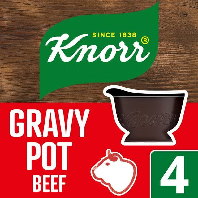 Knorr Gravy Pot Beef 4x28g - gallery image 1