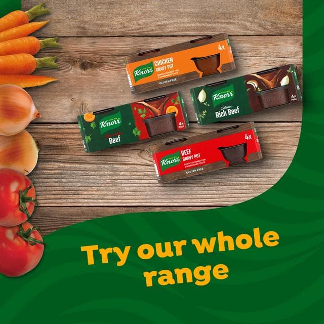 Knorr Gravy Pot Beef 4x28g - gallery image 2