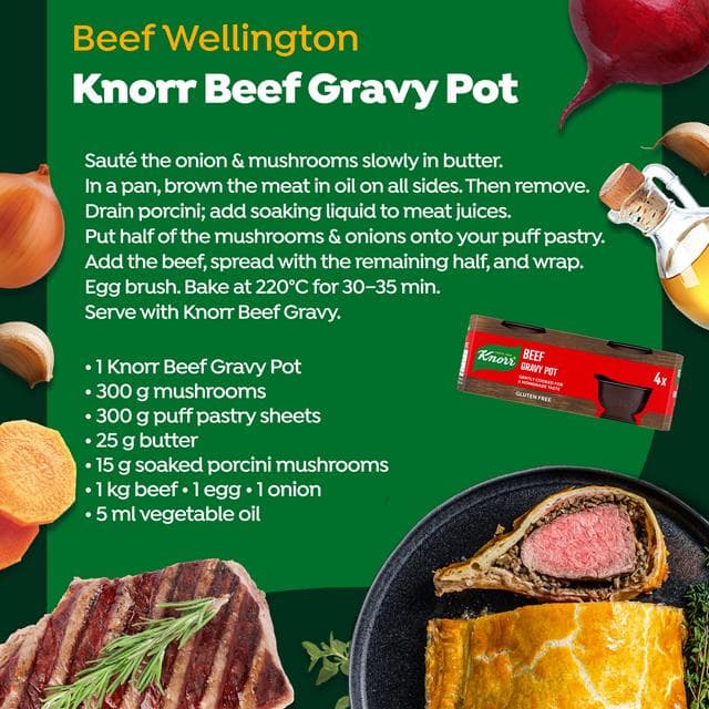 Knorr Gravy Pot Beef 4x28g - gallery image 5