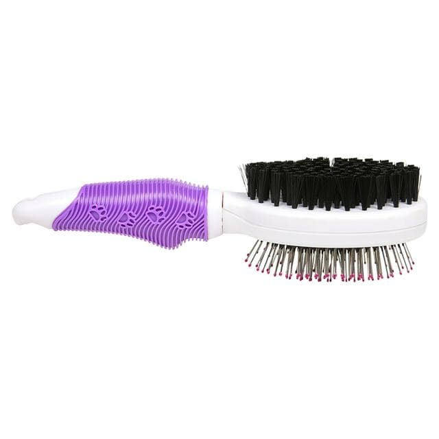 Petface Double Sided Dog Brush - gallery image 1