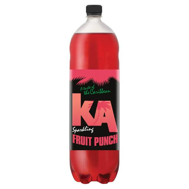 KA Sparkling Fruit Punch Soft Drink 2L - gallery image 1