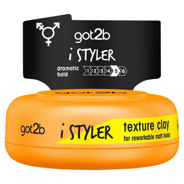 Got2b 75ml iStylers Texture Hair Styling Clay - gallery image 1