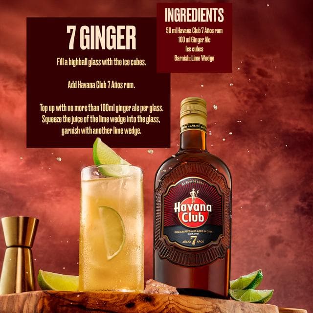 Havana Club 7 Year Old Dark Rum 70cl - gallery image 6