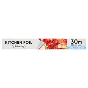 Sainsbury's Kitchen Foil 30m