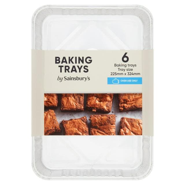 Sainsbury's Baking Trays x6 - gallery image 1