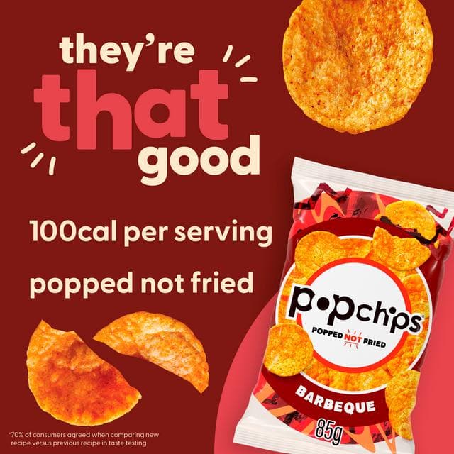 Popchips Barbeque Sharing Crisps 85g - gallery image 3