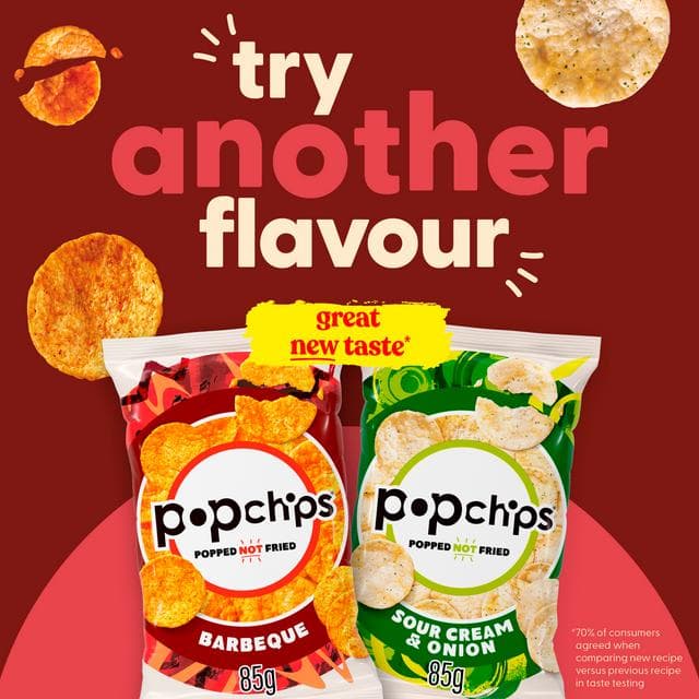 Popchips Barbeque Sharing Crisps 85g - gallery image 4