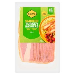 Najma Smoked Sliced Turkey Rashers 150g