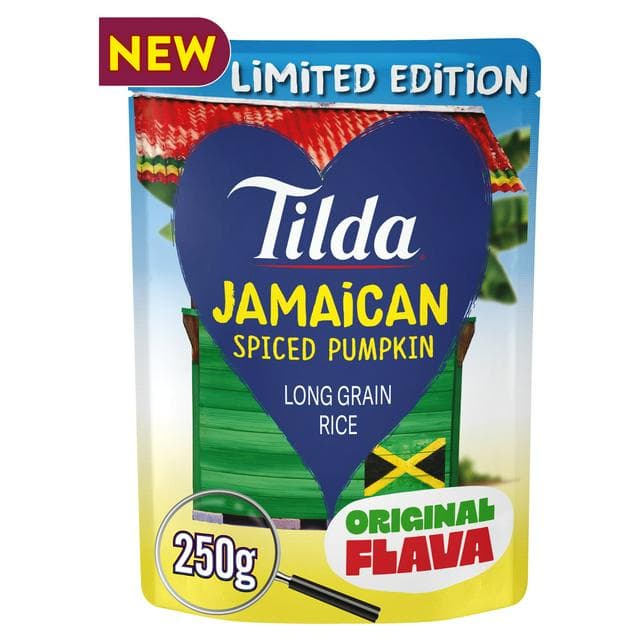 Tilda Jamaican Spiced Pumpkin Rice Limited Edition 250g - gallery image 1