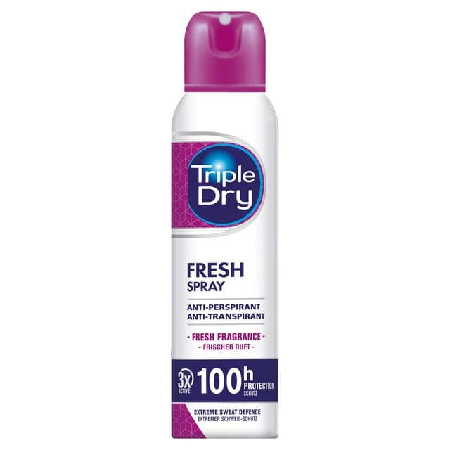 Triple Dry Anti-Perspirant Deodorant, Fresh 150ml - gallery image 1