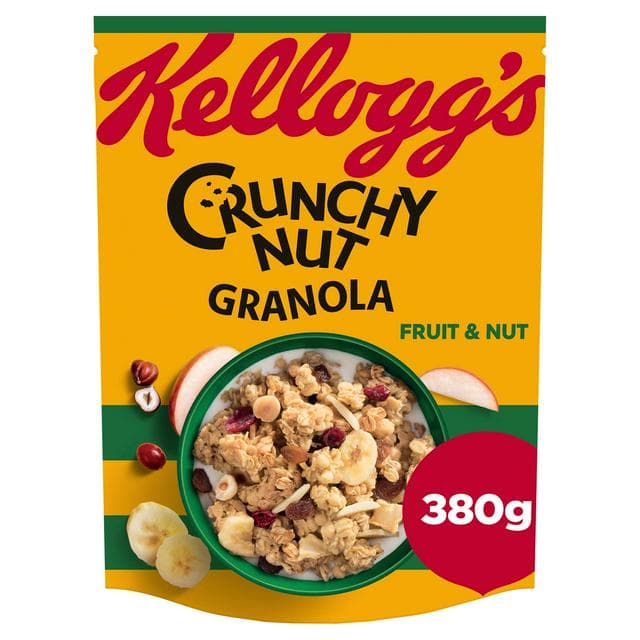Kellogg's Crunchy Nut Fruit & Nut Granola 380g - gallery image 1