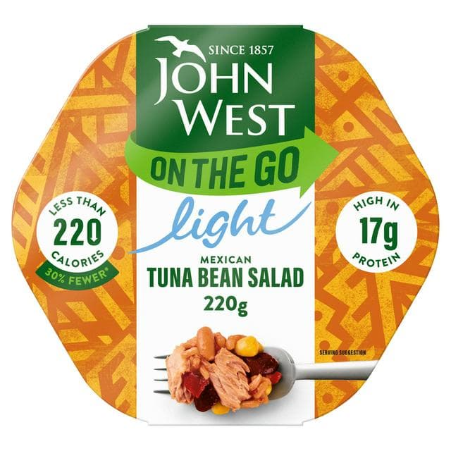 John West Light Lunch, Mexican Style Tuna Salad 220g - gallery image 1