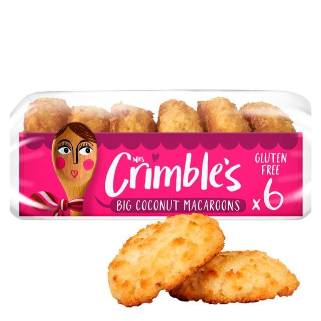 Mrs Crimble's Gluten Free Coconut Macaroons x6 - gallery image 6