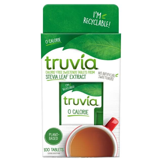 Truvia Sweetener 0 Calorie from Stevia Leaf tablets 100x5g - gallery image 1