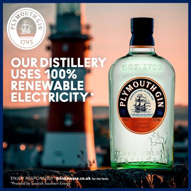 Plymouth The Original Strength English Gin 70cl - gallery image 3