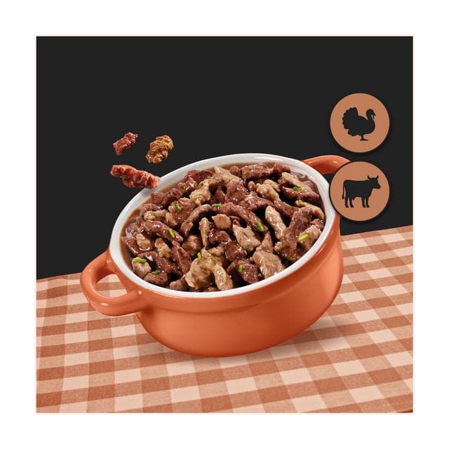 Cesar Country Stew 8 x 150g Poultry,Beef & Lamb in Gravy Wet Dog Food Tray - gallery image 3