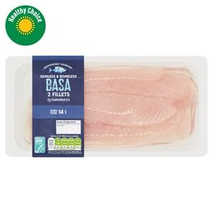 Sainsbury's Basa Fillets ASC 250g