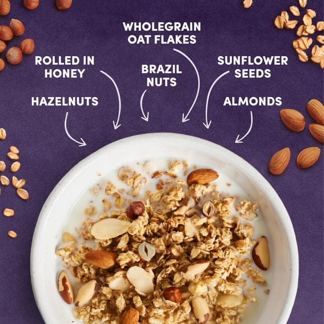 Jordans Super Nutty Granola Breakfast Cereal 500g - gallery image 2