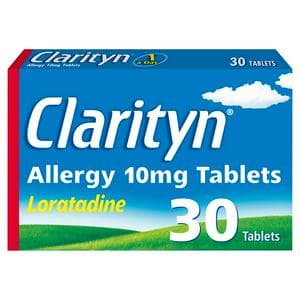 Clarityn Allergy Hayfever Relief Tablets x30
