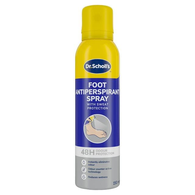 Dr. Scholl's 150ml Foot Antiperspirant Spray - gallery image 1