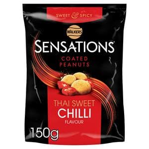 Sensations Thai Sweet Chilli Coated Peanuts 150g