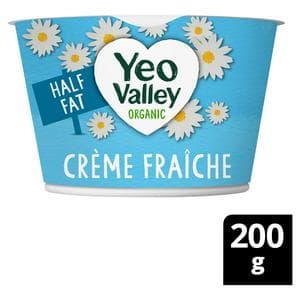 Yeo Valley Organic Half Fat Crème Fraiche 200g