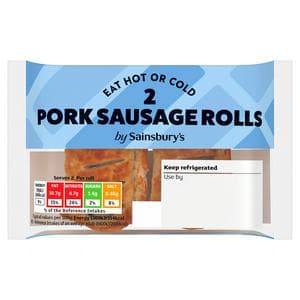 Sainsbury's Sausage Rolls x2 120g