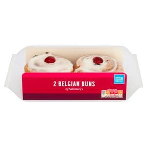 Sainsbury's 2 x Belgian Buns