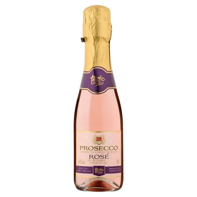 Sainsbury's Prosecco DOC Rosé Brut, Taste the Difference 20cl - gallery image 1