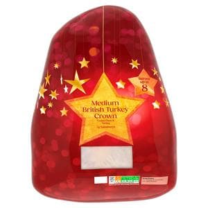 Sainsbury's Medium British Turkey Crown 2-2.3kg