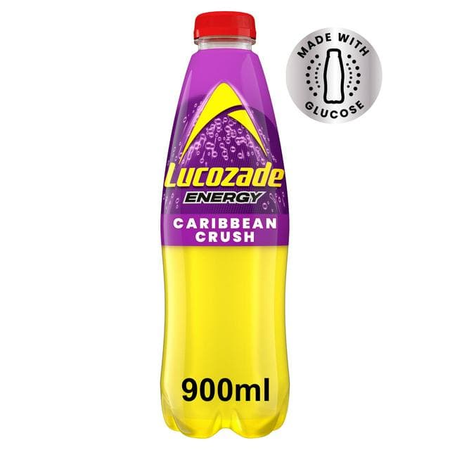 Lucozade Energy Drink Caribbean Crush 900ml - gallery image 1