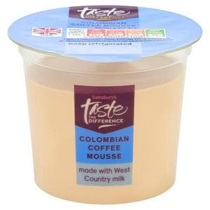 Sainsbury's Colombian Coffee Mousse, Taste the Difference 100g