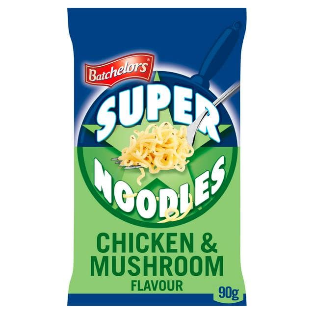 Batchelors Super Noodles, Chicken & Mushroom 90g - gallery image 1