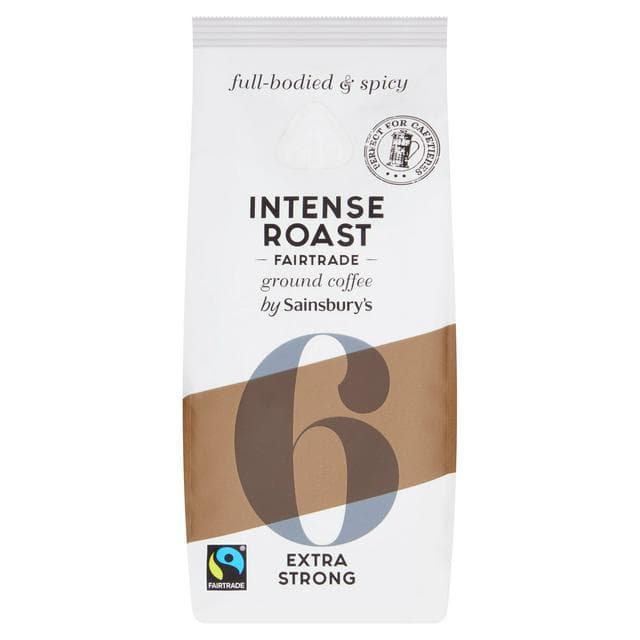Sainsbury's Fairtrade Intense Roast Coffee 227g - gallery image 1