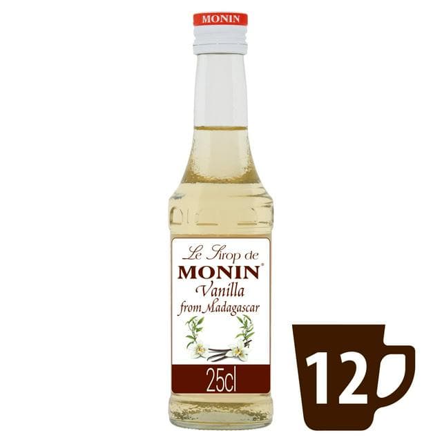 Monin Vanilla Syrup 250ml - gallery image 1
