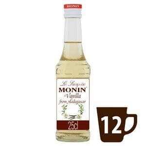 Monin Vanilla Syrup 250ml