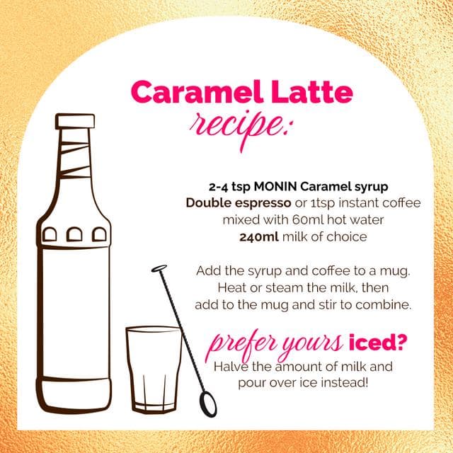 Monin Caramel Syrup 250ml - gallery image 5