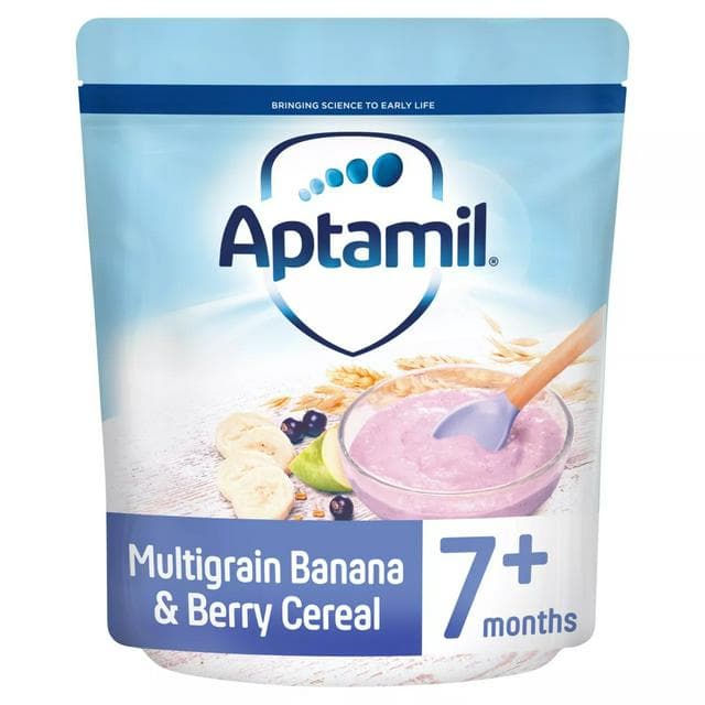 Aptamil Multigrain Banana & Berry Cereal 200g 7 Month+ - gallery image 1
