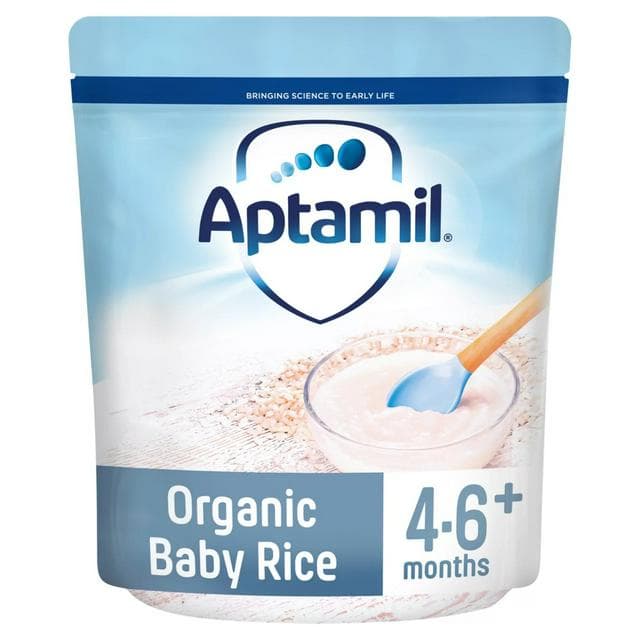 Aptamil Organic Baby Rice 100g 4.6+ Months - gallery image 1