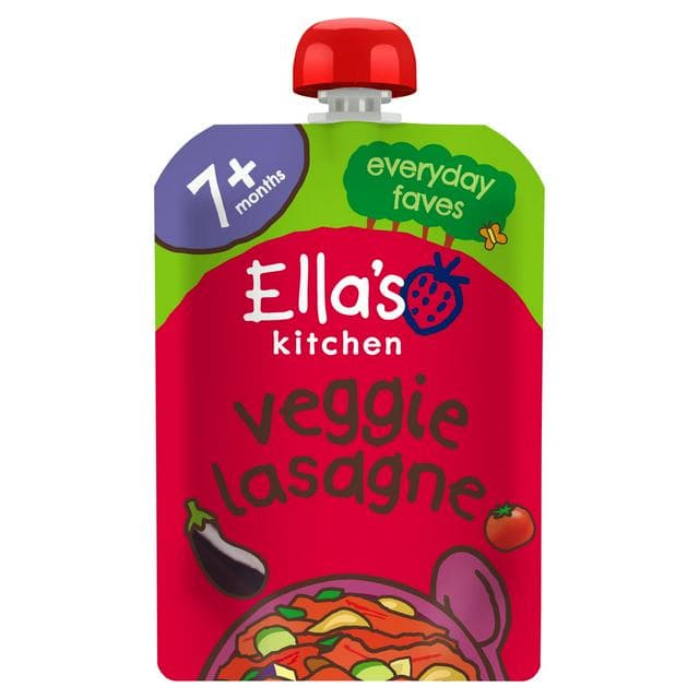Ella's Kitchen Organic Veggie Lasagne Baby Food Pouch 7+ Months 130g - gallery image 1