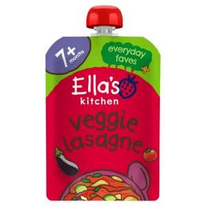 Ella's Kitchen Organic Veggie Lasagne Baby Food Pouch 7+ Months 130g
