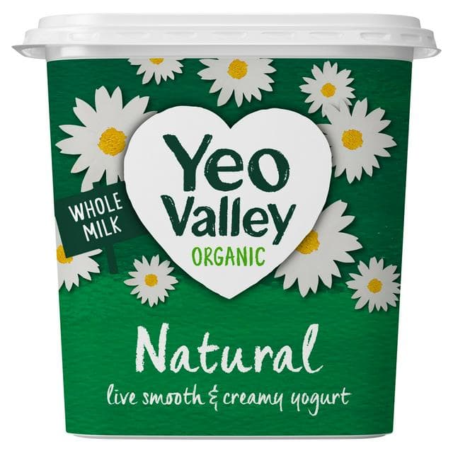 Yeo Valley Organic Natural Creamy Bio Live Yogurt 950g - gallery image 1