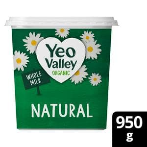 Yeo Valley Organic Natural Creamy Bio Live Yogurt 950g