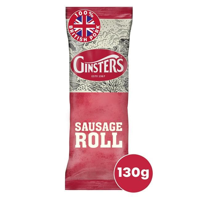 Ginsters Large Sausage Roll 130g - gallery image 1