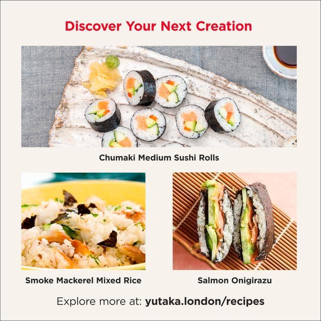 Yutaka Sushi Nori Roasted Seaweed Sheets x5 11g - gallery image 3
