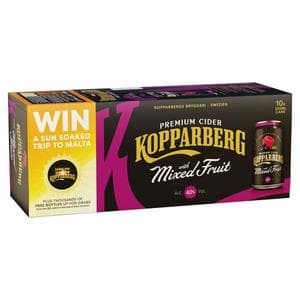 Kopparberg Mixed Fruit Cider 10x330ml