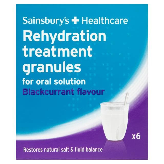 Sainsbury's Rehydration Treatment Granules x6 - gallery image 1