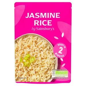 Sainsbury's Microwave Rice Thai 250g