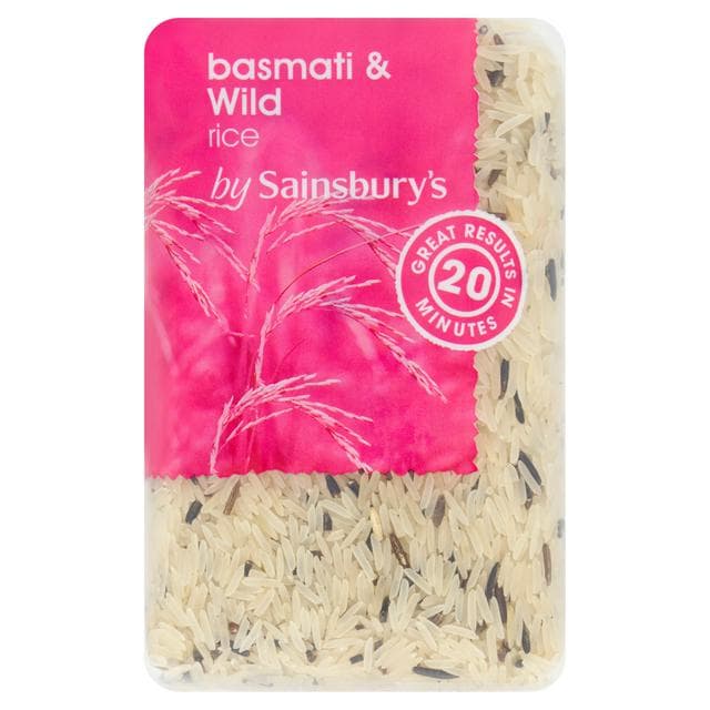 Sainsbury's Basmati & Wild Rice 500g - gallery image 1